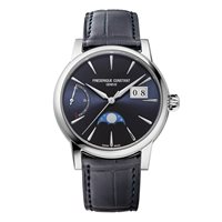 Watch Frederique Constant Man MANUFACTURE BIG DATE in Steel FC-735N3H6 - FC-735N3H6